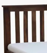 Eyva Sheesham Wood King Size Bed without Storage (Provincial Teak Finish) - Image 7