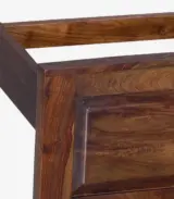 Krysos Sheesham Wood Single Bed without Storage (Provincial Teak Finish) - Image 8
