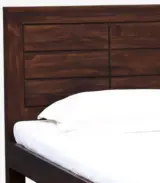 Sougur Sheesham Wood Single Bed with Drawer Storage (Provincial Teak Finish) - Image 8
