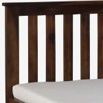 Ova Sheesham Wood Single Bed without Storage (Provincial Teak Finish) - Image 8