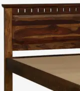 Zurndolf Sheesham Wood Single Bed without Storage (Provincial Teak Finish) - Image 8