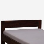 Onkel Sheesham Wood Single Bed without Storage (Provincial Teak Finish) - Image 8