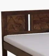 Virnica Sheesham Wood Single Bed without Storage (Provincial Teak Finish) - Image 8