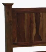 Cortagena Sheesham Wood Single Bed without Storage (Provincial Teak Finish) - Image 8