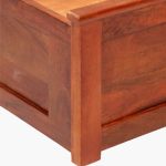 Sarko Solid Wood Single Bed with Box Storage (Honey Finish ) - Image 8
