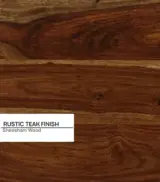 Misty Sheesham Wood Single Bed without Storage (Rustic Teak Finish) - Image 9