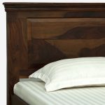 Stonfield Sheesham Wood Single Bed without Storage (Provincial Teak Finish) - Image 9
