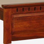 Zurndolf Sheesham Wood Single Bed in Honey Oak Finish - Image 9
