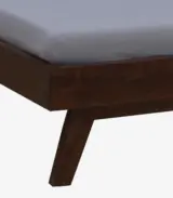 Serrento Solid Wood Single Bed without Storage (Tubbaq Finish) - Image 10