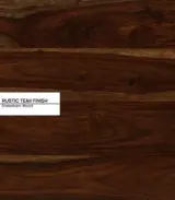 Mourconing Sheesham Wood Single Bed without Storage (Rustic Teak Finish) - Image 10