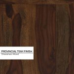 Cortagena Sheesham Wood Single Bed without Storage (Provincial Teak Finish) - Image 10