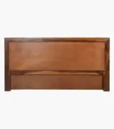 Woodrows Sheesham Wood Queen Size Bed with Box storage (Honey Finish) - Image 10
