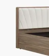 Cassendra Sheesham Wood Queen Size Bed with Hydraulic Box Storage (Bella White) - Image 10