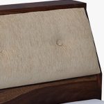 Wedohl Sheesham Wood Queen Size Bed In Scratch Resistant Rustic Teak Finish With Headboard Storage - Image 10
