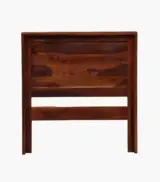 Sougur Sheesham Wood Single Bed without Storage (Honey Oak Finish) - Image 10