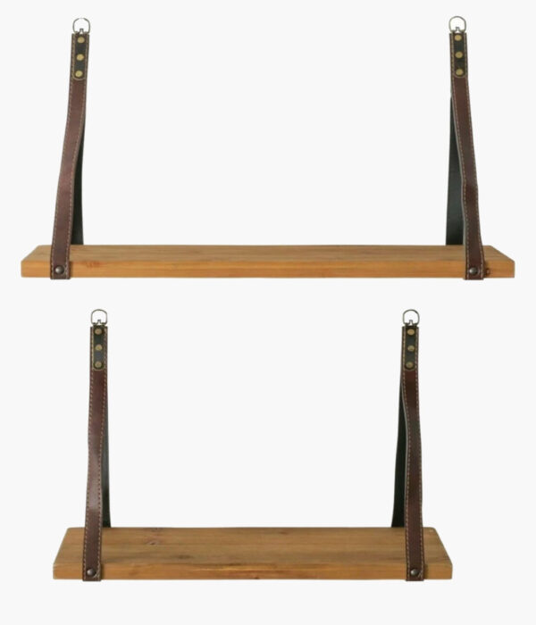 Wall shelf hanging shelf wood