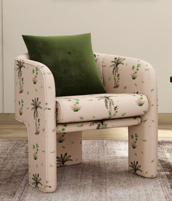 Edna Arm Chair (Cream Tropical)