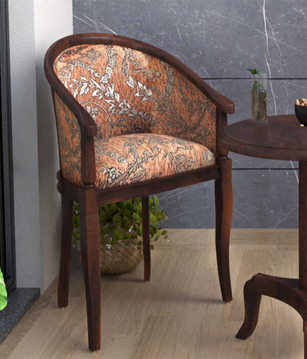 Arctic Arm Chair (Walnut Finish)