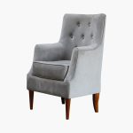 Edoree Arm Chair (Graphite Grey) - Image 2