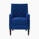 Edoree Arm Chair (Indigo Blue) - Image 2