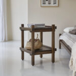 Arko Solid mango wood bedside table - Image 2