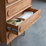 Olga Solid acacia chest of drawers - Image 3