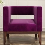 Wolper Lounge Chair (Mulberry Pink) - Image 2