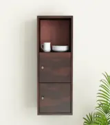 Medknight Sheesham Wood Wall Mounted Kitchen Rack (Walnut Finish) - Image 4