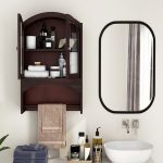 Hendrix Bathroom Cabinet (Walnut Finish) - Image 2
