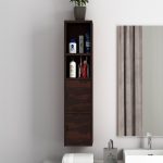 Mcknight Bathroom Cabinet (Walnut Finish) - Image 2