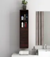 Medknight Sheesham Wood Wall Mounted Bathroom Cabinet (Walnut Finish) - Image 2