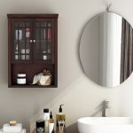 Carney Bathroom Cabinet (Walnut Finish) - Image 2
