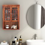 Carney Bathroom Cabinet (Honey Finish) - Image 2