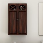 Esparza Bathroom Cabinet (Walnut Finish) - Image 2