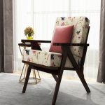 Crisper Arm Chair (Cotton, Cream Robins) - Image 2