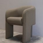 Edna Arm Chair (Boucle Grey) - Image 2