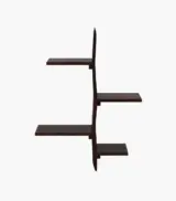 Netura Sheesham Wood Wall Shelf (Walnut Finish) - Image 3