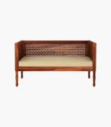 Angolica Sheesham Wood Diwan Bed (Honey Finish) - Image 3