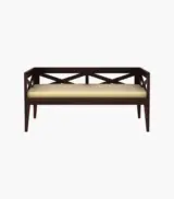 Tryvolta Sheesham Wood Diwan Bed (Walnut Finish) - Image 3