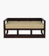 Becon Sheesham Wood Diwan Cum Bed (Walnut Finish) - Image 3