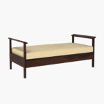 Leona Divan (Walnut Finish) - Image 3