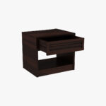 Ferguson Bedside Table (Walnut Finish) - Image 3