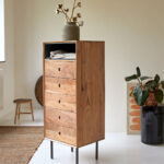Pavel Acacia small Chest of drawers - Image 3
