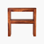 Castor Console Table (Honey Finish) - Image 3