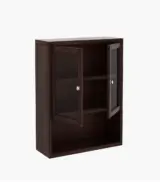 Danvies Sheesham Wood Wall Mounted Kitchen Rack (Walnut Finish) - Image 3