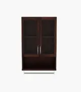 Tavies Sheesham Wood Wall Mounted Bathroom Cabinet (Walnut Finish) - Image 3