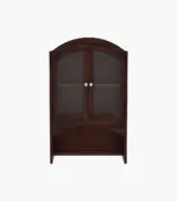 Mendrix Sheesham Wood Wall Mounted Bathroom Cabinet (Walnut Finish) - Image 3