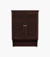 Caney Sheesham Wood Wall Mounted Bathroom Cabinet (Walnut Finish) - Image 3