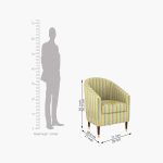 Julien Arm Chair (Spring Diamonds) - Image 3