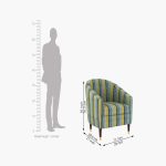 Julien Arm Chair (Spring Motifs) - Image 3